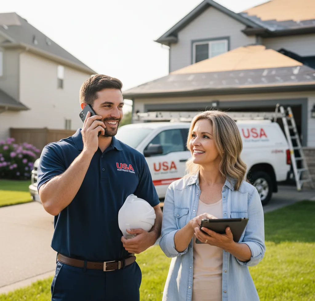 USA Roof Repair Experts customer support in Fox Lake